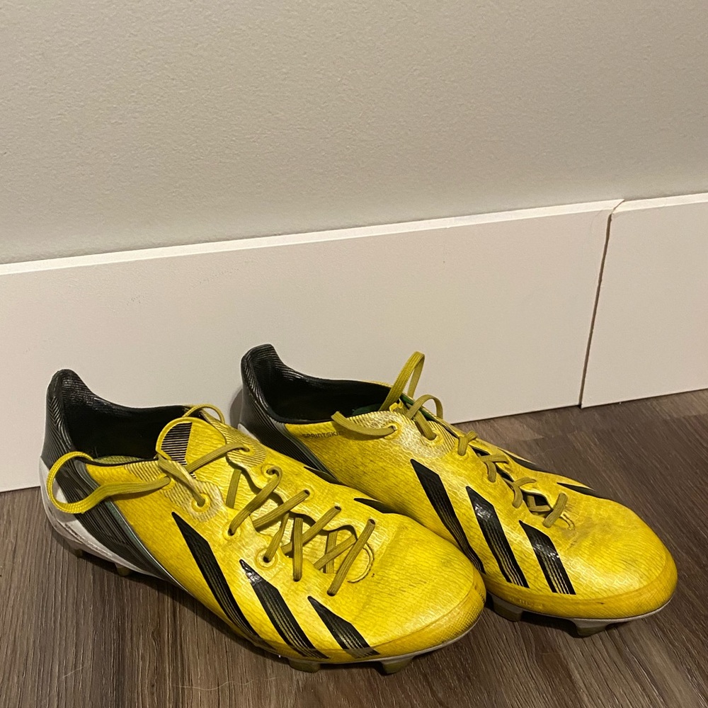 Adidas soccer cleats (f30 firm ground)